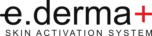e.derma+ logo